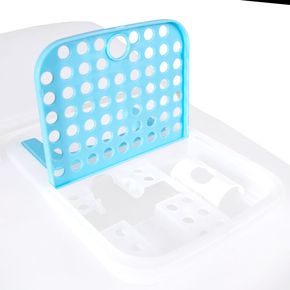 TRIOL Туалет P910 для кошек закрытый с выдвижным поддоном (совок и сетка в комплекте), 550*400*420мм