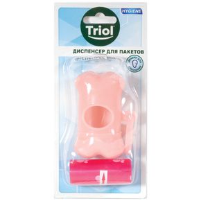Triol Набор контейнер для гигиенических пакетов и гигиенические пакеты