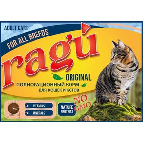 RAGU - Корм сухой для кошек и котов