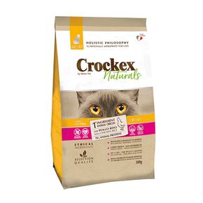 CROCKEX NATURALS CAT Adult Chicken & Rice - Крокекс Натуралс - Для взрослых кошек с курицей, печенью, рисом и клюквой