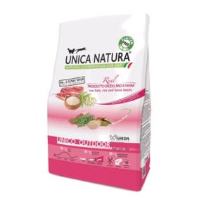 Корм Unica Natura Unico Outdoor Row Bam, Rice & Horce beans - Уника Натура для кошек всех возрастов, имеющих доступ на улицу ветчина, рис, бобы