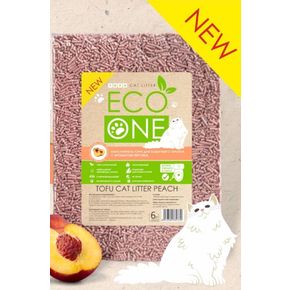Наполнитель Eco One TOFU Peach - с ароматом персика