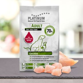 Platinum Adult Chicken - Полувлажный корм для взрослых собак всех пород с курицей