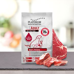 Platinum Adult Beef +Potato - Полувлажный корм для взрослых собак всех пород с говядиной и картофелем