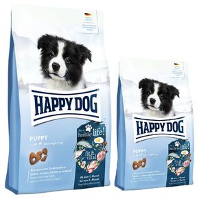Happy Dog Puppy fit & vital Хэппи Дог Паппи Фит Витал - Корм для щенков от 4 нед до 6 мес с птицей