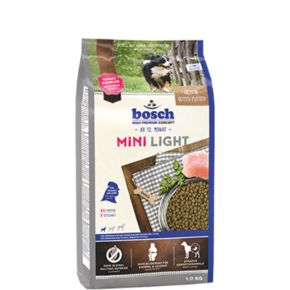 Bosch Mini Light (Бош Мини Лайт) корм для взрослых собак склонных к полноте с пониженным содержанием жирности