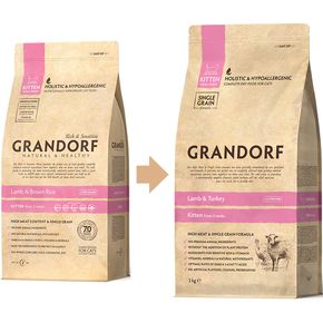 GRANDORF - CAT Lamb&Turkey KITTEN - Грандорф для котят с ягненком и индейкой