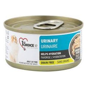 1ST CHOICE Urinary Graine Free Консервы для кошек Уринари Курица с клюквой 85 гр.