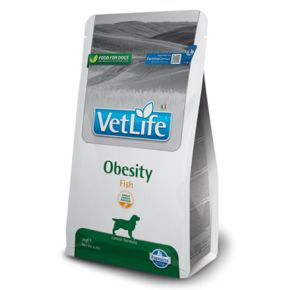 Farmina VET LIFE LINE OBESITY FISH CANINE - Диетическое питание для собак при ожирении c рыбой