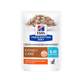 Hill's Prescription Diet k/d Early Stage для кошек, с курицей при заболевании почек на ранних стадиях заболевания