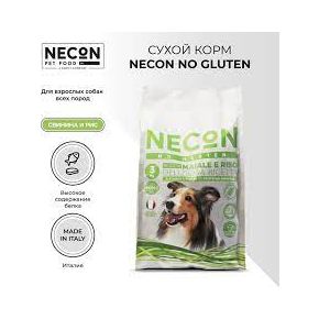 NECON DOG NO GLUTEN All Breed PORK & RICE - НЕКОН безглютеновый корм для собак всех пород со свининой и рисом