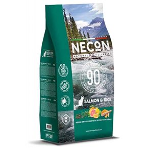 NECON CAT Natural Wellness Adult Salmon&Rice - НЕКОН корм низкозерновой для взрослых кошек и котов с лососем и рисом