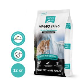 Niagara Falls беззерновой корм для взрослых кошек с чувствительным пищеварением с фазаном