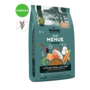 Bosch HPC MENUE Adult Salmon & Forelle Graine Free (БОШ Меню Эдалт Сальмон Форель) - беззерновой для взрослых собак с лососем и форелью