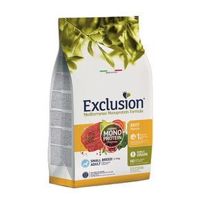 Сухой корм EXCLUSION Monoprotein Small Beef Noble Grain для мелких пород, говядина