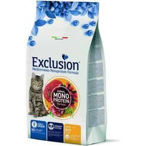 Сухой корм EXCLUSION Monoprotein BEEF для кошек с говядиной