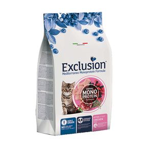 Сухой корм EXCLUSION Monoprotein CHICKEN для котят, с цыпленком