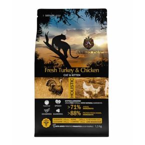 AMBROSIA GRAIN FREE KITTEN Fresh Turkey & Chicken - беззерновой корм для котят со свежей индейкой и курицей