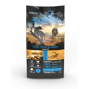 AMBROSIA GRAIN FREE STERILISED Fresh Trout & Rabbit - беззерновой корм для стерилизованных кошек со свежей форелью и кроликом