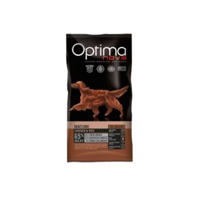 OPTIMA NOVA MATURE CHICKEN & RICE (Оптима Нова КУРИЦА С РИСОМ) - КОРМ ДЛЯ ВЗРОСЛЫХ И ПОЖИЛЫХ СОБАК ЛЮБЫХ ПОРОД С 6, 8 ИЛИ 10 ЛЕТ