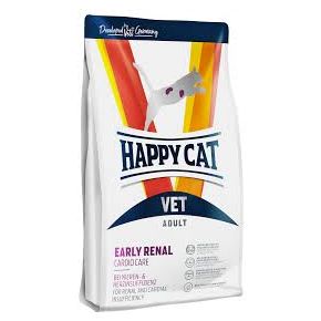 Happy Cat VET Diet Early Renal & Cardio Care для кошек для поддержки функции почек при острой и ранних стадиях хронической почечной недостаточности, а также при хронической сердечной недостаточности.
