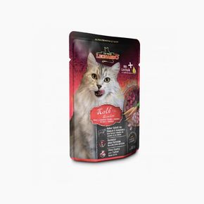 Leonardo Calf + Vegetable - Леонардо Калф Вегетабл - паучи для кошек с телятиной и овощами,85 гр