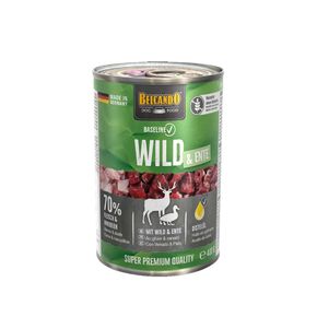 BELCANDO Baseline Wild & Ente - Белькандо Базелин Вайлд Энте - консервированный корм для собак дичь с уткой, 400 гр