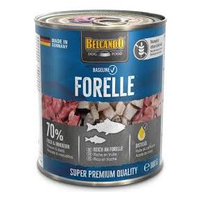 BELCANDO Baseline Forelle - Белькандо Базелин Форель - консервированный корм для собак с форелью, 400 гр