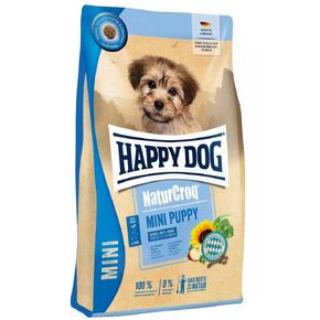 Happy Dog Premium Naturcroq MINI Puppy - Хэппи Дог Натуркрок Мини Паппи корм для щенков мелких пород в возрасте от 1 до 12 месяцев с птицей