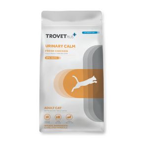 Trovet Plus Adult CAT Urinary Calm Fresh Chicken - Тровет Плюс Уринари Калм полноценный диетический корм для кошек при мочекаменной болезни