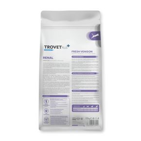 Trovet Plus Adult CAT Renal Fresh Venison - Тровет Плюс Ренал полноценный диетический корм для кошек при хронической почечной недостаточности