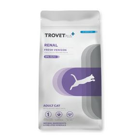 Trovet Plus Adult CAT Renal Fresh Venison - Тровет Плюс Ренал полноценный диетический корм для кошек при хронической почечной недостаточности