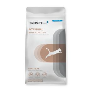 Trovet Plus Adult CAT Intestinal Hydrolised Fresh White Fish - Тровет Плюс полноценный диетический корм для кошек с расстройствами ЖКТ