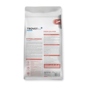 Trovet Plus Sterilised CAT Hypoallergenic Fresh Salmon - Тровет Плюс полноценный гипоаллергенный корм для стерилизованных кошек с лососем