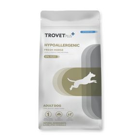 Trovet Plus Adult Dog Hypoallergenic Fresh Horce- Тровет Плюс гипоаллергенный корм для собак с пищевой гиперчувствительностью c кониной