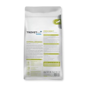 Trovet Plus Adult Dog Hypoallergenic Fresh Insect - Тровет Плюс гипоаллергенный корм для собак с пищевой гиперчувствительностью c насекомыми