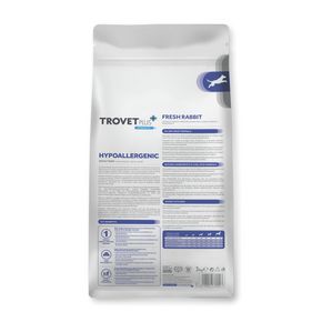 Trovet Plus Adult Dog Hypoallergenic Fresh Rabbit - Тровет Плюс гипоаллергенный корм для собак с пищевой гиперчувствительностью c кроликом
