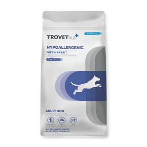 Trovet Plus Adult Dog Hypoallergenic Fresh Rabbit - Тровет Плюс гипоаллергенный корм для собак с пищевой гиперчувствительностью c кроликом