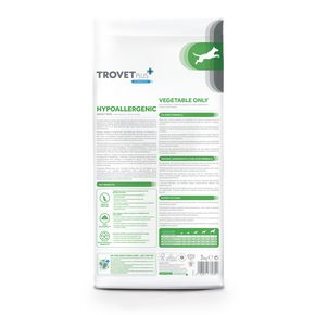 Trovet Plus Adult Dog Hypoallergenic Fresh Vegetable only - Тровет Плюс гипоаллергенный корм для собак с пищевой гиперчувствительностью c овощами (вегетерианский)