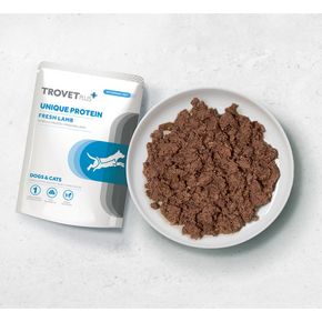 TROVET PLUS UNIQUE PROTEIN LAMB - Тровет Плюс Юник Протеин влажный корм для собак и кошек элиминационная диета
