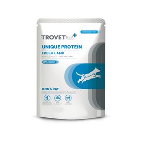 TROVET PLUS UNIQUE PROTEIN LAMB - Тровет Плюс Юник Протеин влажный корм для собак и кошек элиминационная диета