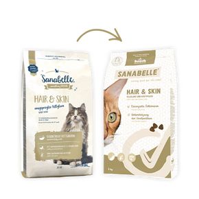 Bosch Sanabelle Hair & Skin (Бош Санабелль Хэа Скин) - для взрослых кошек, для поддержания красоты кожи и шерсти