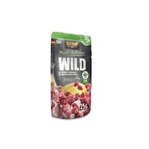 BELCANDO Wild Venison with millet & Lingonberries 125g - Белькандо Венишн - паучи для собак с мясом дичи, просом и брусникой, 125 гр