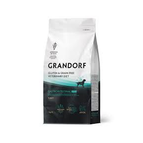 GRANDORF DOG VET GASTROINTESTINAL LOW FAT - Грандорф Вет Гастроинтеншинал Лоу Фэт - диетический сухой корм для собак, способствующий регуляции метаболизма липидов при гиперлипидемии.
