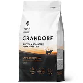 GRANDORF CAT VET GASTROINTENSINAL - Грандорф Вет Гастроинтеншинал - диетический корм для кошек для снижения расстройств кишечника на основе бескостной индейки