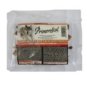Primordial Semi-moist Buffalo Sausages - Примордиал - Полувлажные сосиски с буйволом для собак