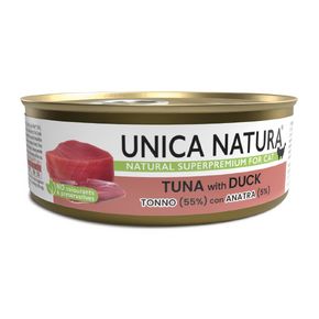 Unica Natura Tuna & Duck - Уника Натура - Влажный корм для кошек с филе тунца и уткой 70 гр.