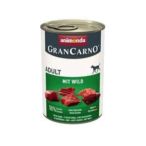 Animonda Gran Carno WIld (Дичь) - консервы для взрослых собак с дичью