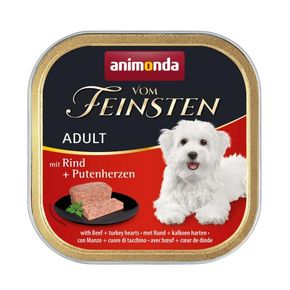 Animonda Vom Feinsten Сlassic (Говядина, сердце индейки) 82966- Нежный паштет, для взрослых собак.