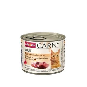Animonda Carny (Индейка, куриная печень) - Полноценное консервированное питание для взрослых кошек.